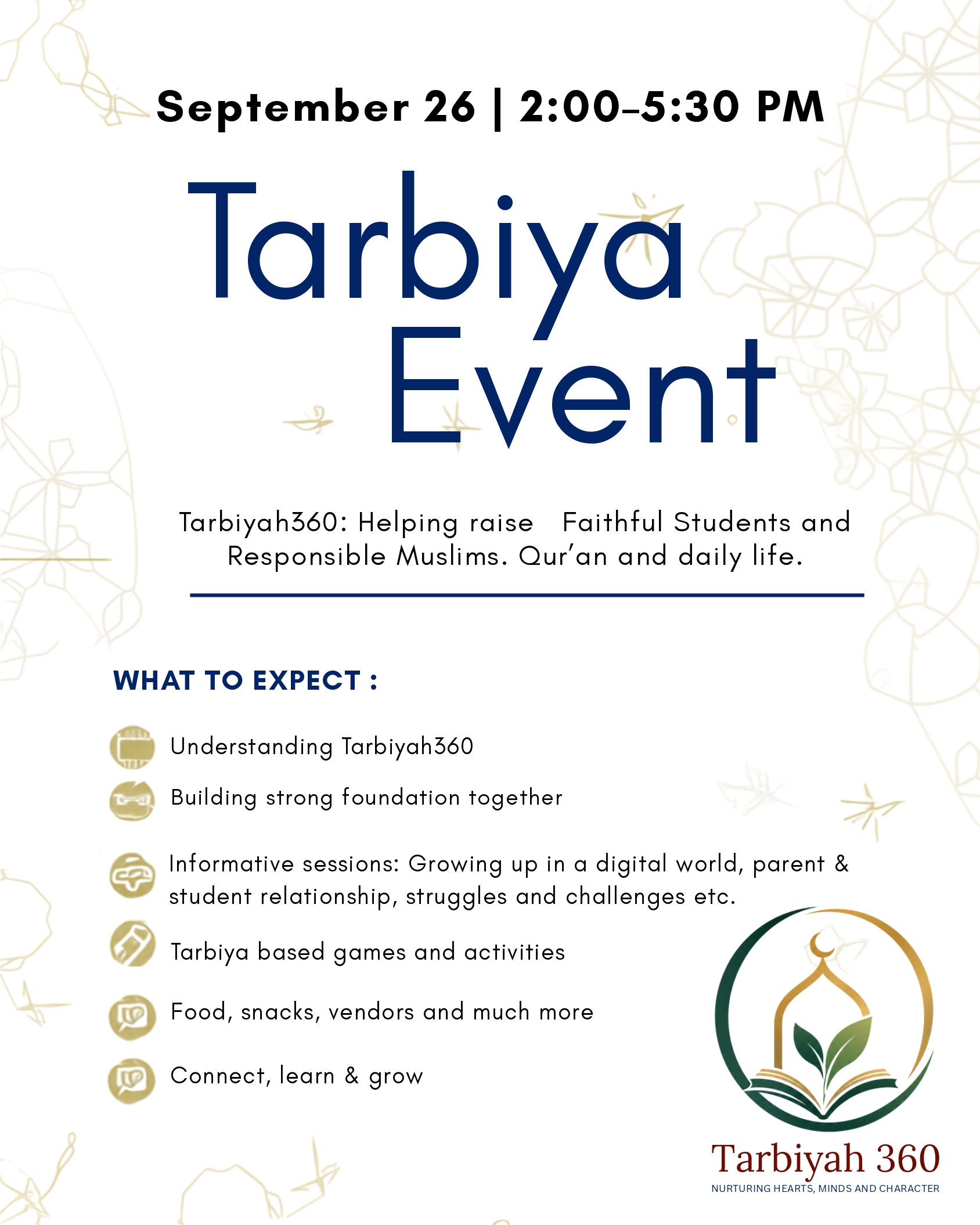 Tarbiya Evening _page-0001 meet the teacher august 3rd at hqa spring